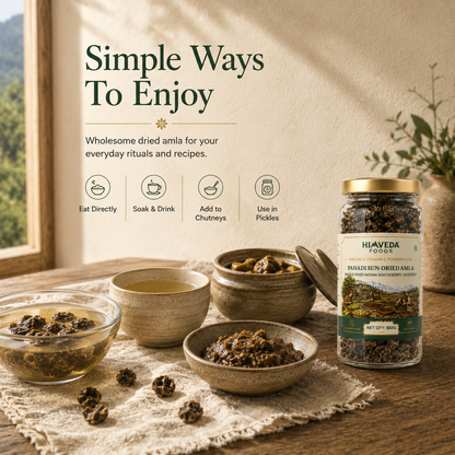 Pahadi Sun-Dried Amla, 100g