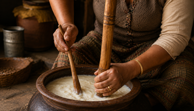 Making Bilona Ghee
the traditional way