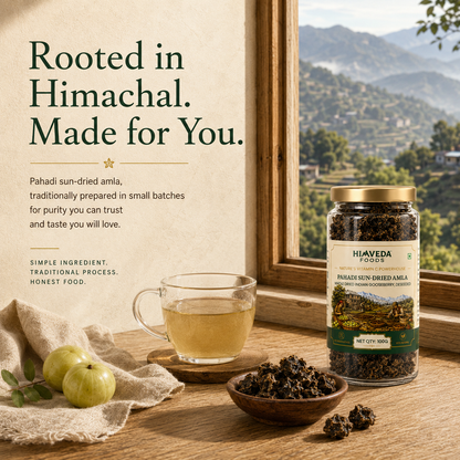 Pahadi Sun-Dried Amla, 100g