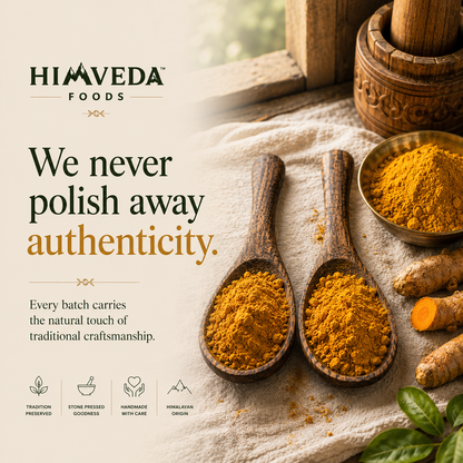 Pahadi Haldi Powder — Stone Ground, 100g