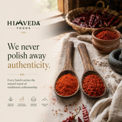 Pahadi Red Chilli Powder — Stone Ground, 100g