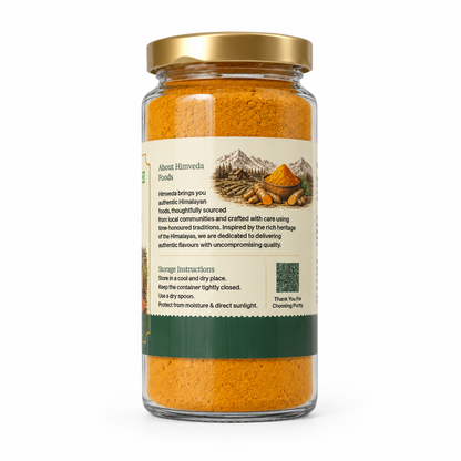 Pahadi Haldi Powder — Stone Ground, 100g